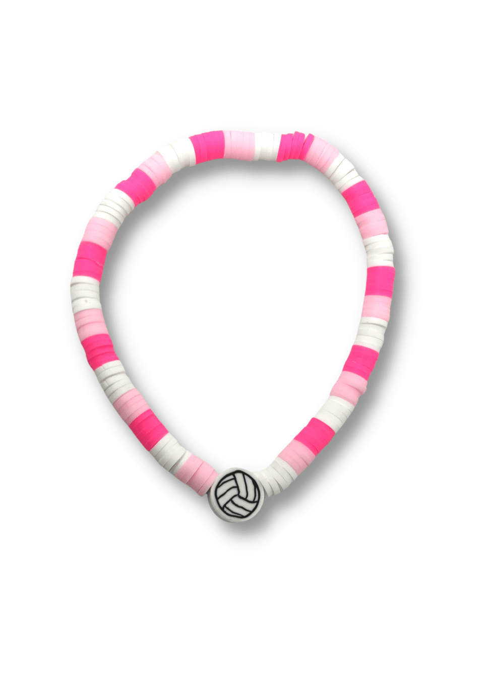 Volleyball Pink Bracelet